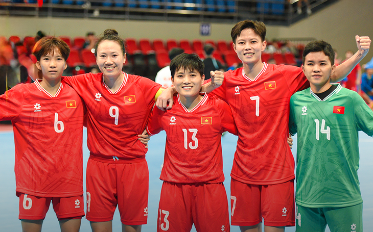 Tuyển futsal nữ Việt Nam bốc thăm thuận lợi cho giấc mơ World Cup - Ảnh 1.