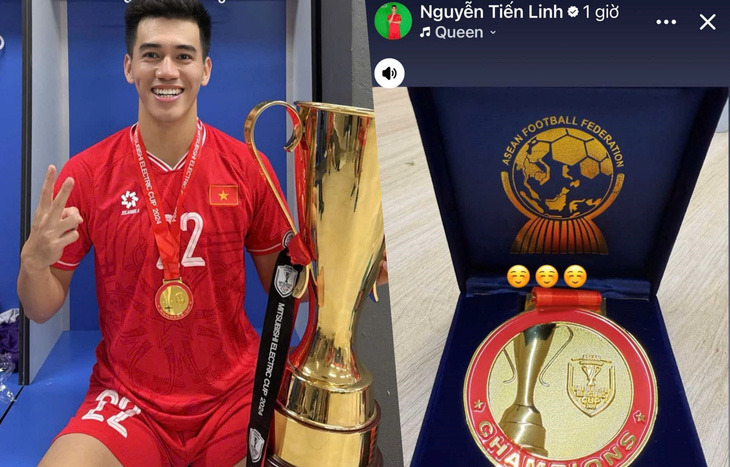 Tiến Linh nhận HCV ASEAN Cup 2024 sau 1 tháng - Ảnh 1.