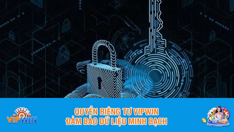 Quyền riêng tư Vipwin đảm bảo dữ liệu minh bạch